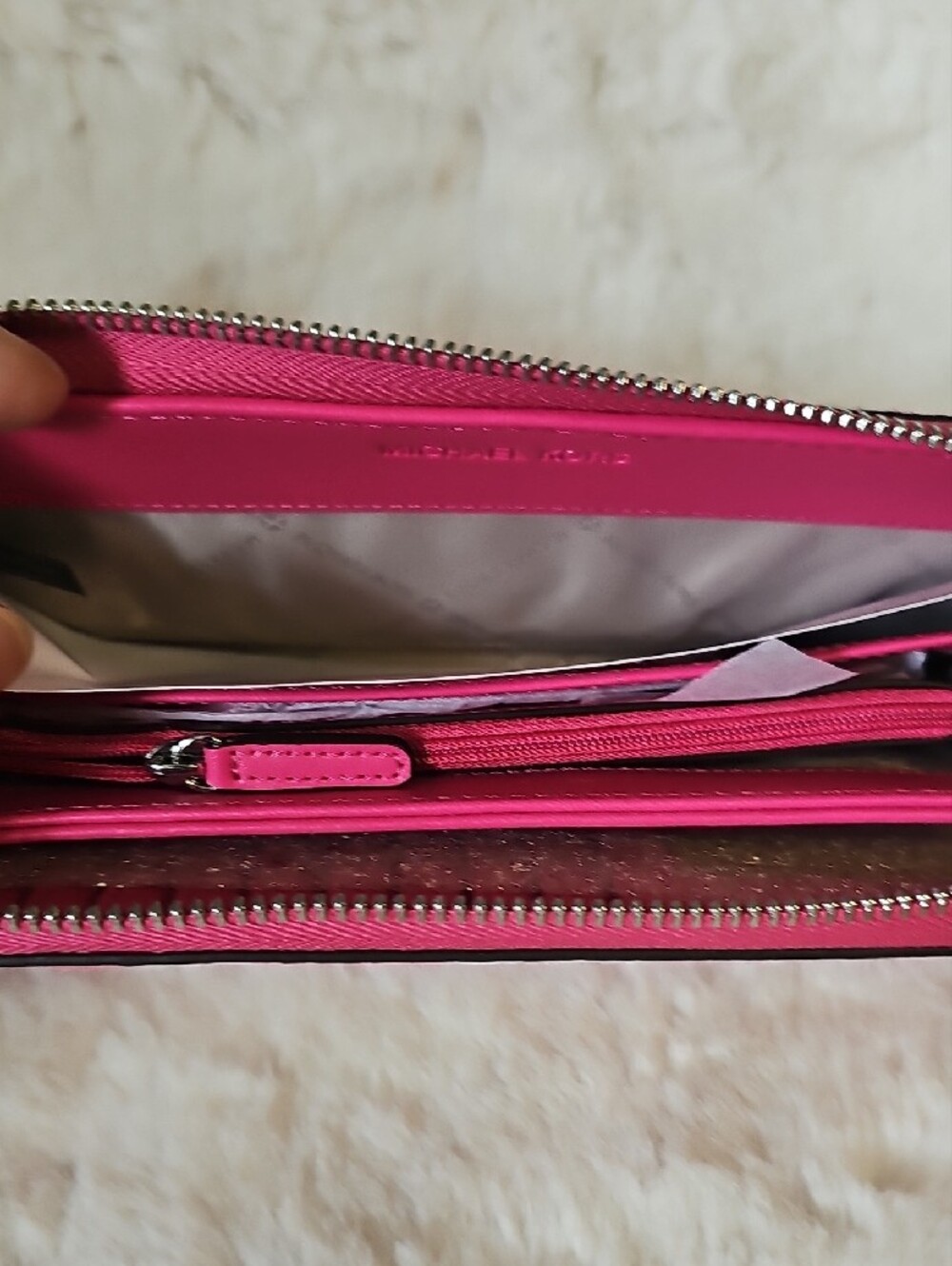 NEW! Michael Kors Jet Set Continental Wallet - Picture 10 of 14